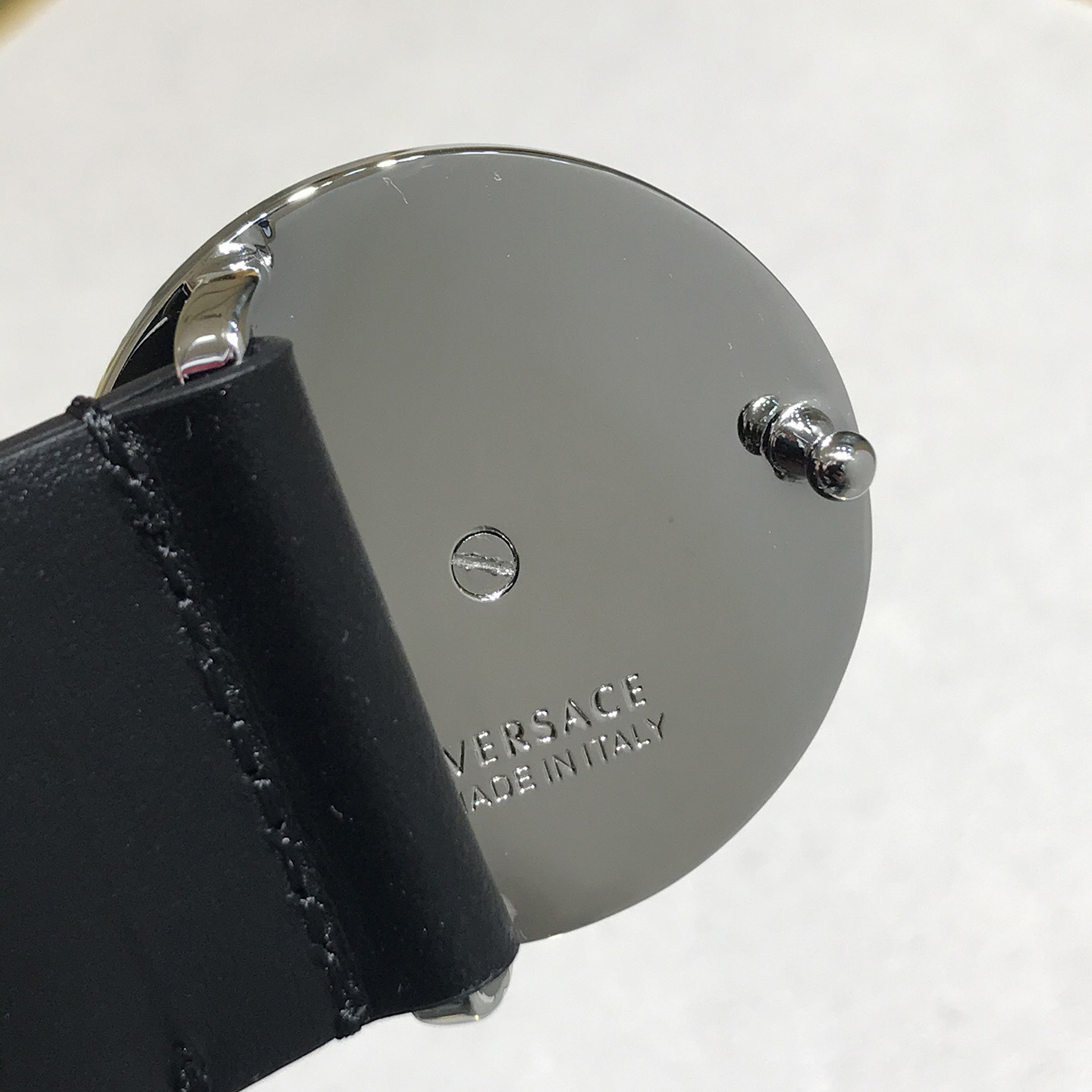 Versace Medusa Leathre Belt    38mm - 
