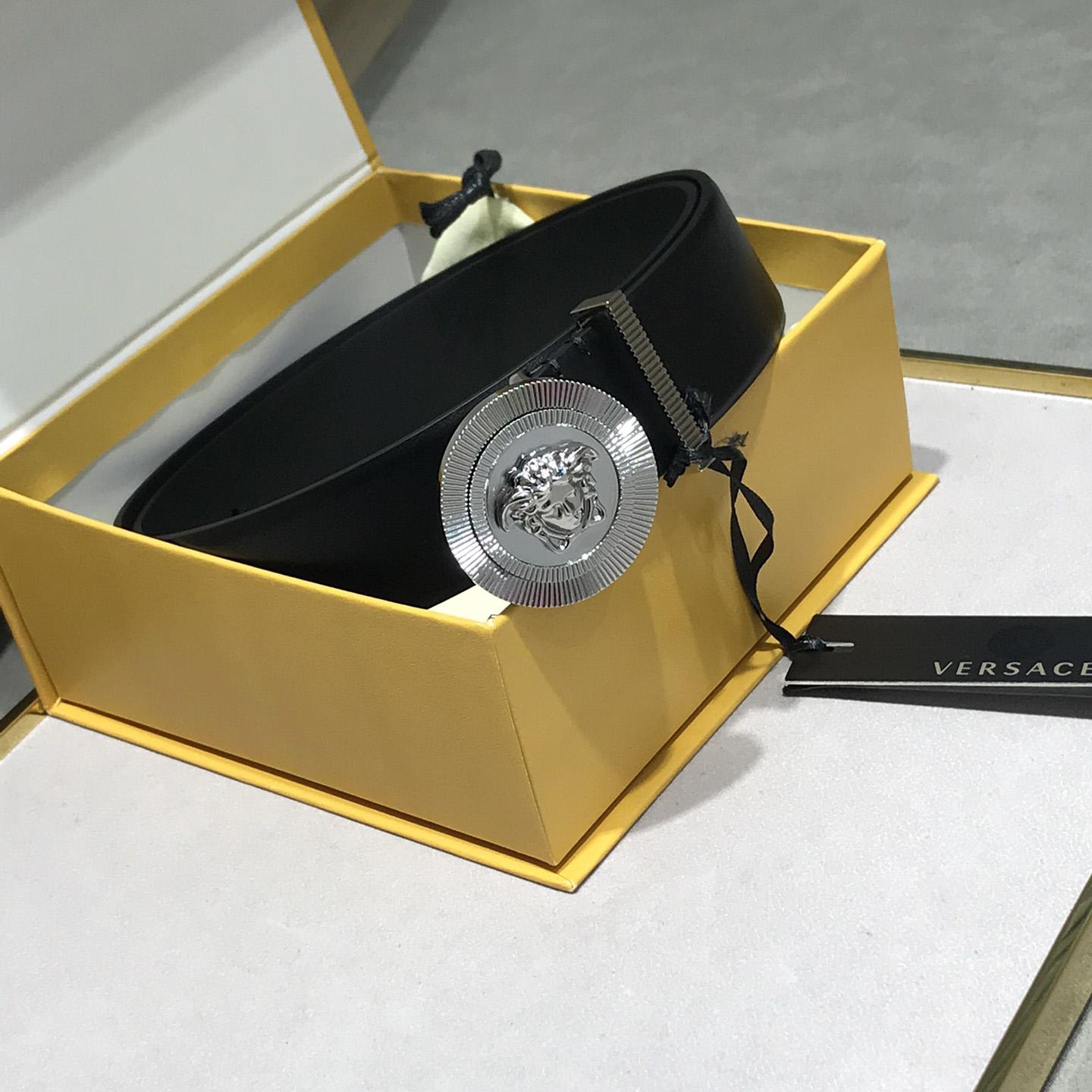 Versace Medusa Leathre Belt    38mm - 