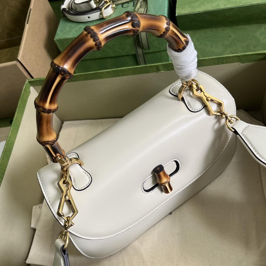 Gucci Bamboo 1947 Medium Bag(26-17-9cm) - 