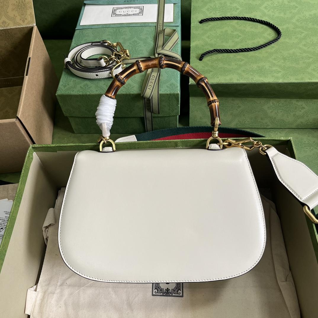 Gucci Bamboo 1947 Medium Bag(26-17-9cm) - 