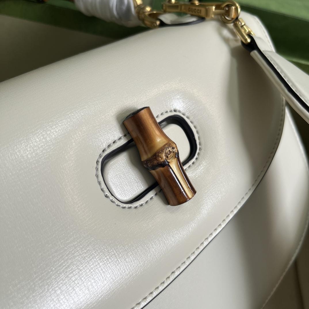 Gucci Bamboo 1947 Medium Bag(26-17-9cm) - 