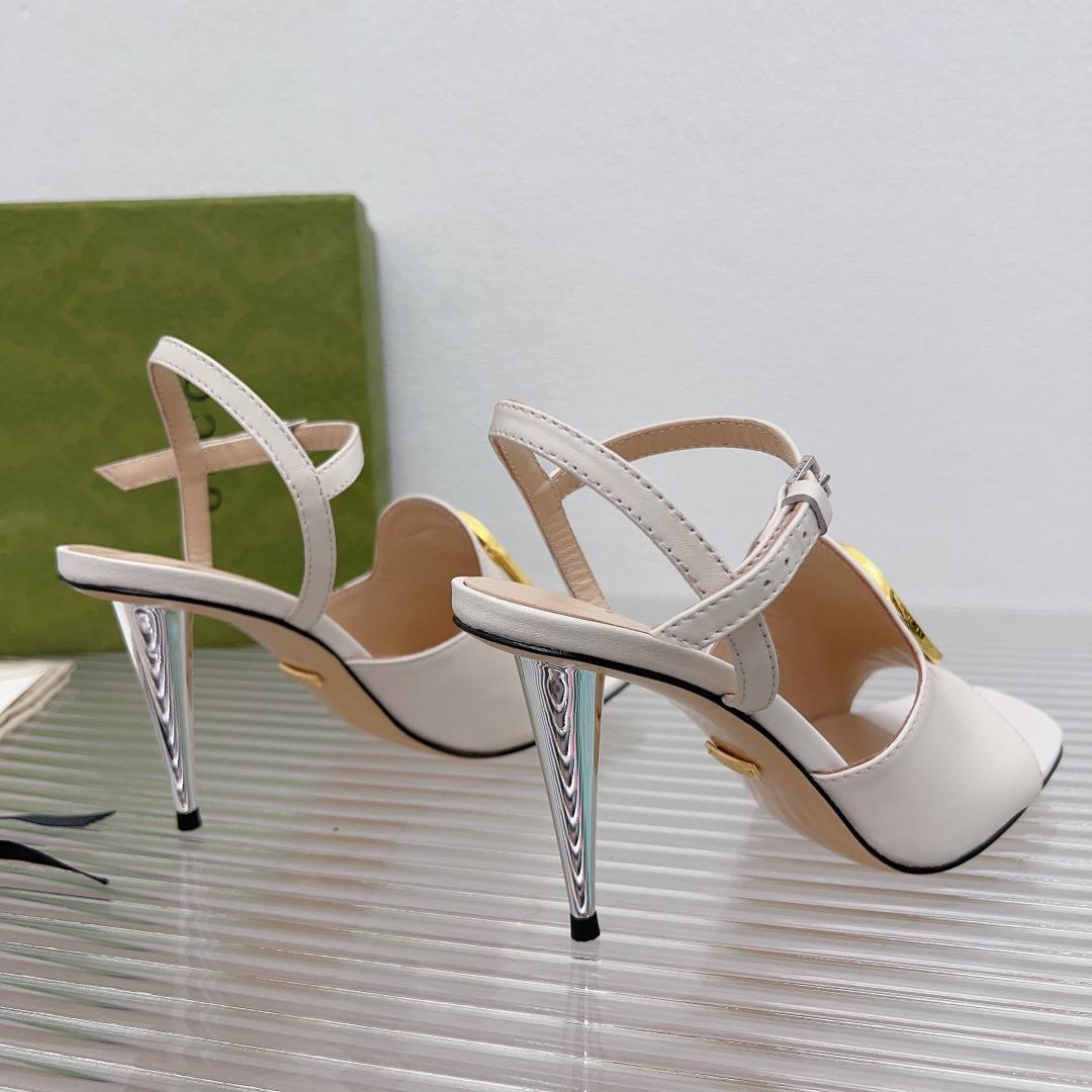Gucci Blondie Heeled Sandal - 