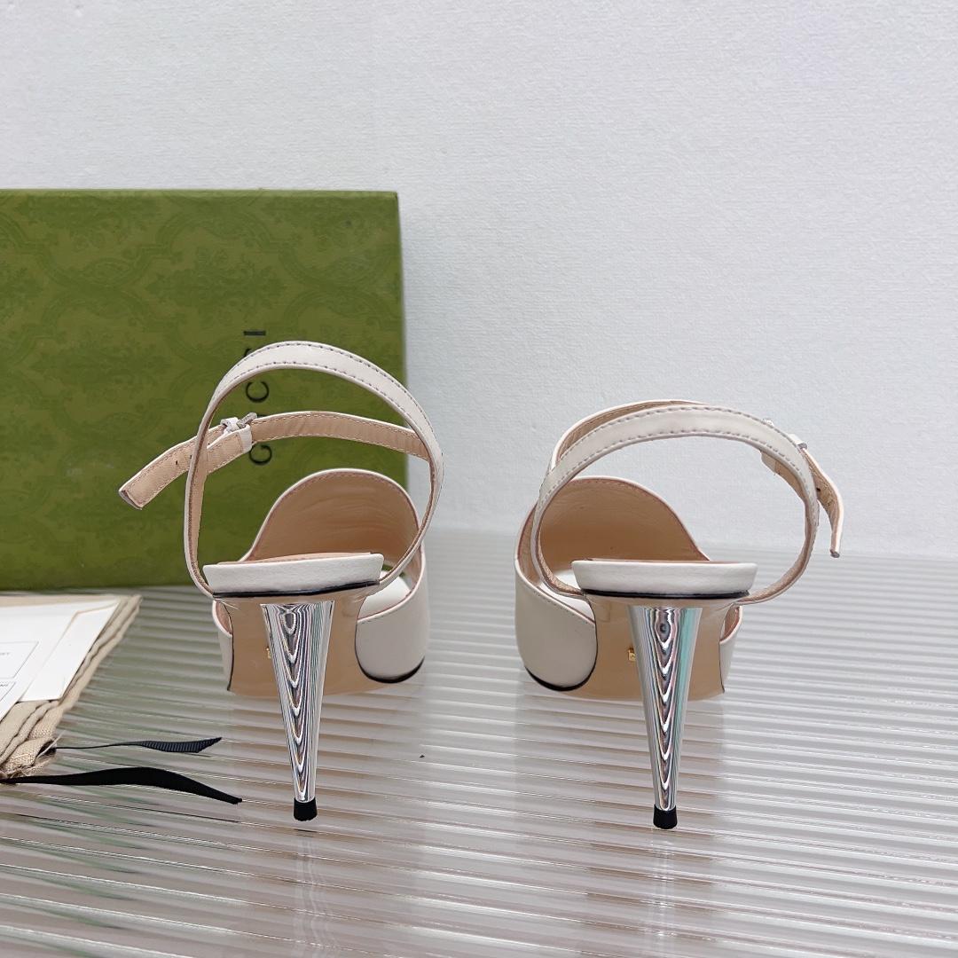Gucci Blondie Heeled Sandal - 