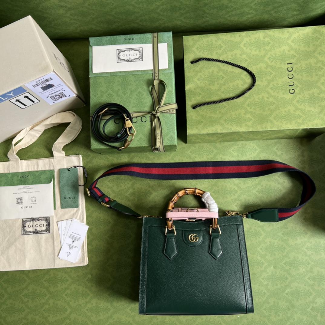 Gucci Diana Small Tote Bag(27-24-11cm) - 