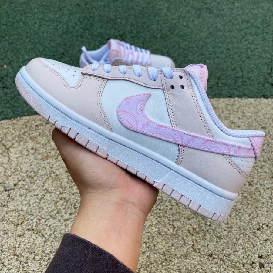Nike Dunk Low Pink Paisley Sneaker       FD1449-100 - 
