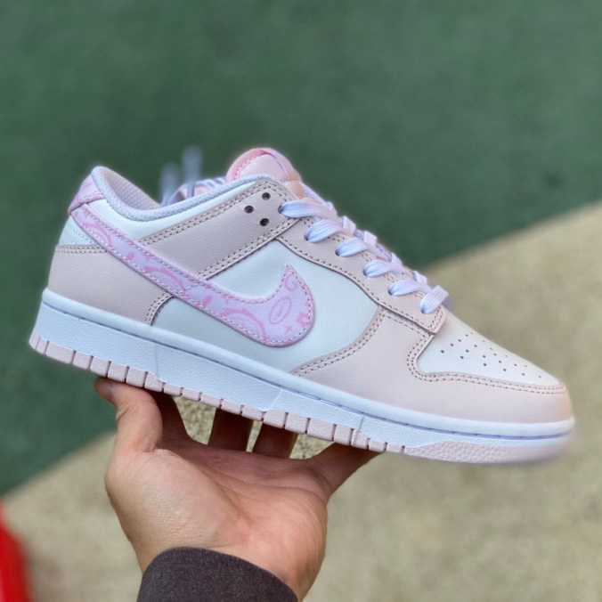 Nike Dunk Low Pink Paisley Sneaker       FD1449-100 - 