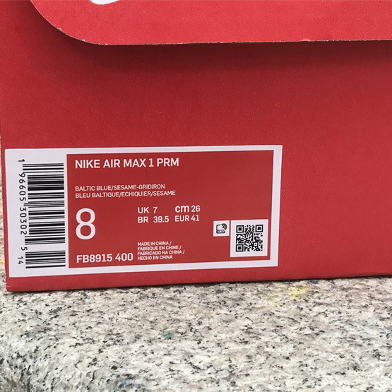 Nike Air Max 1 “Corduroy” Sneaker          FB8915-400 - DesignerGu