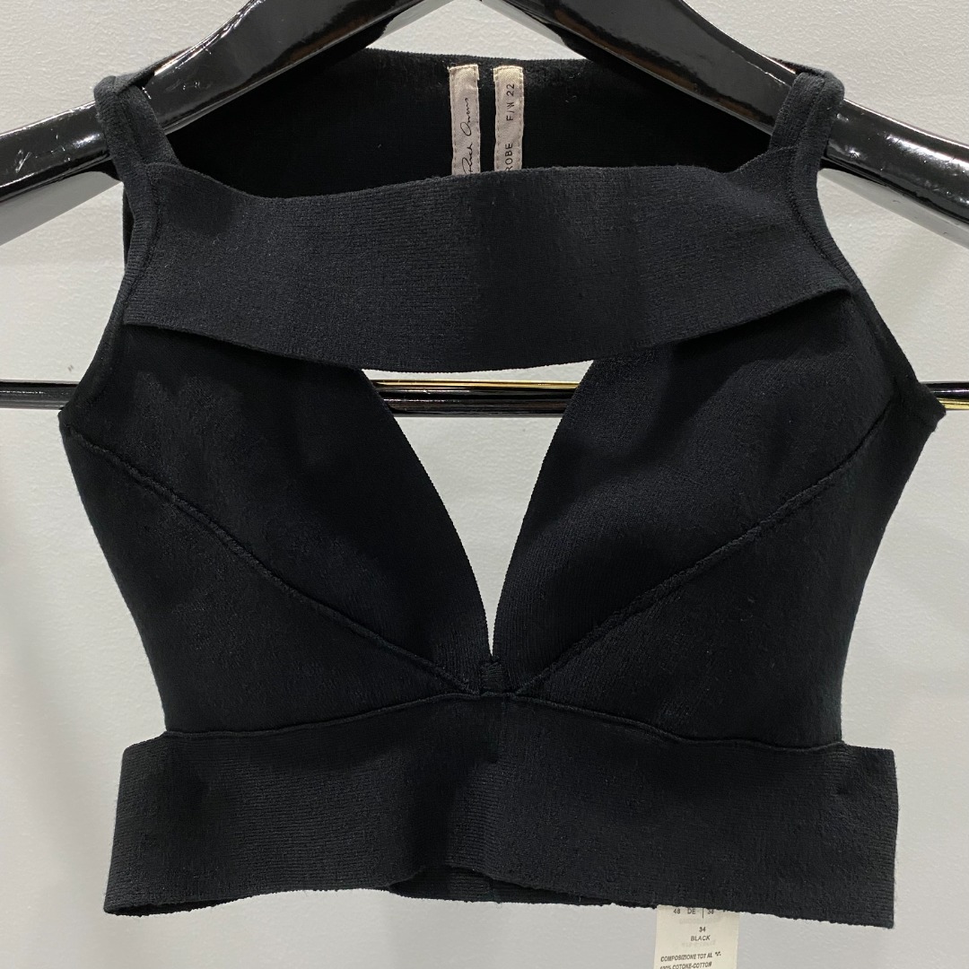 Rick Owens Sling Bra Knit Top - 