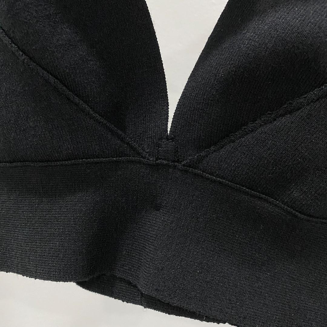 Rick Owens Sling Bra Knit Top - 
