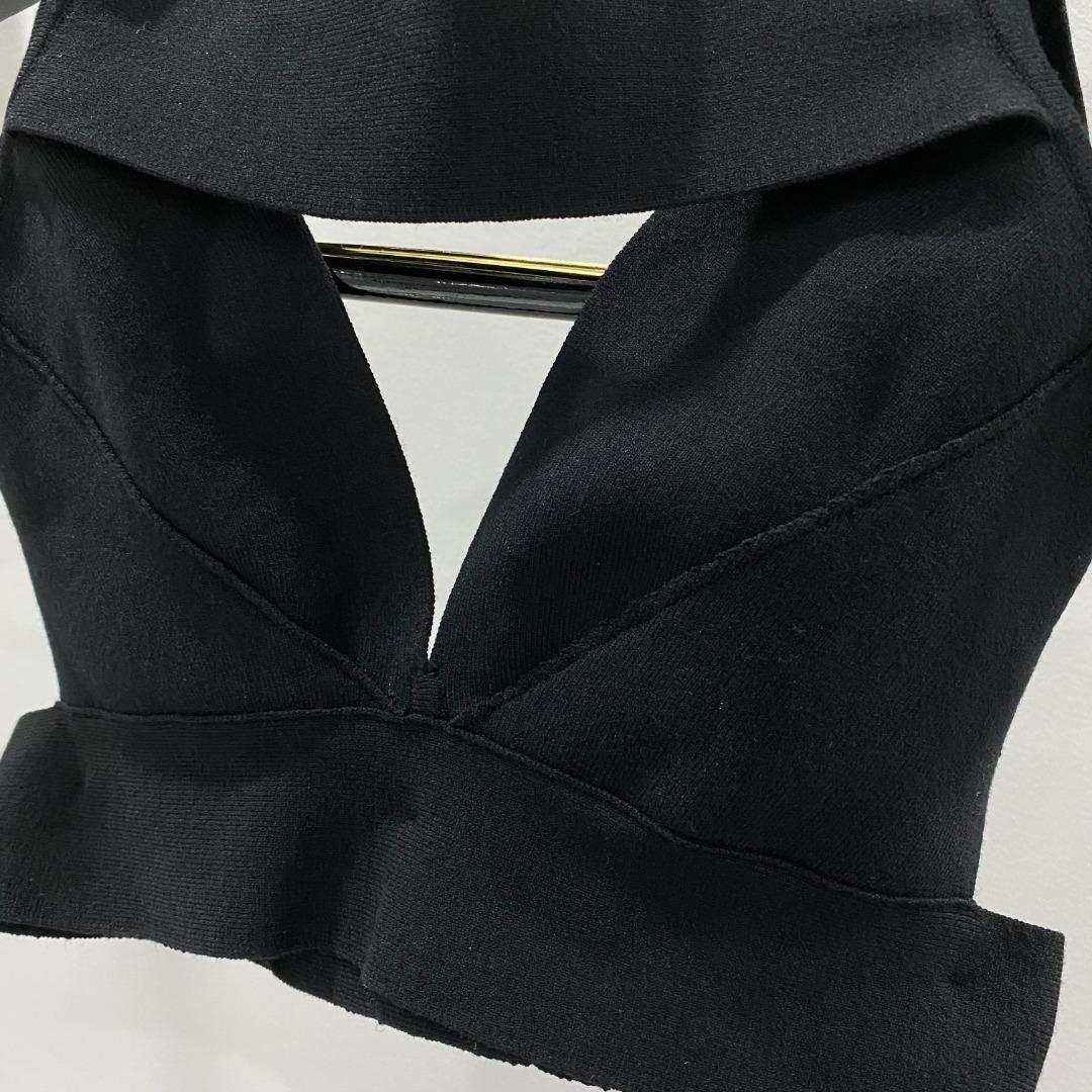 Rick Owens Sling Bra Knit Top - 