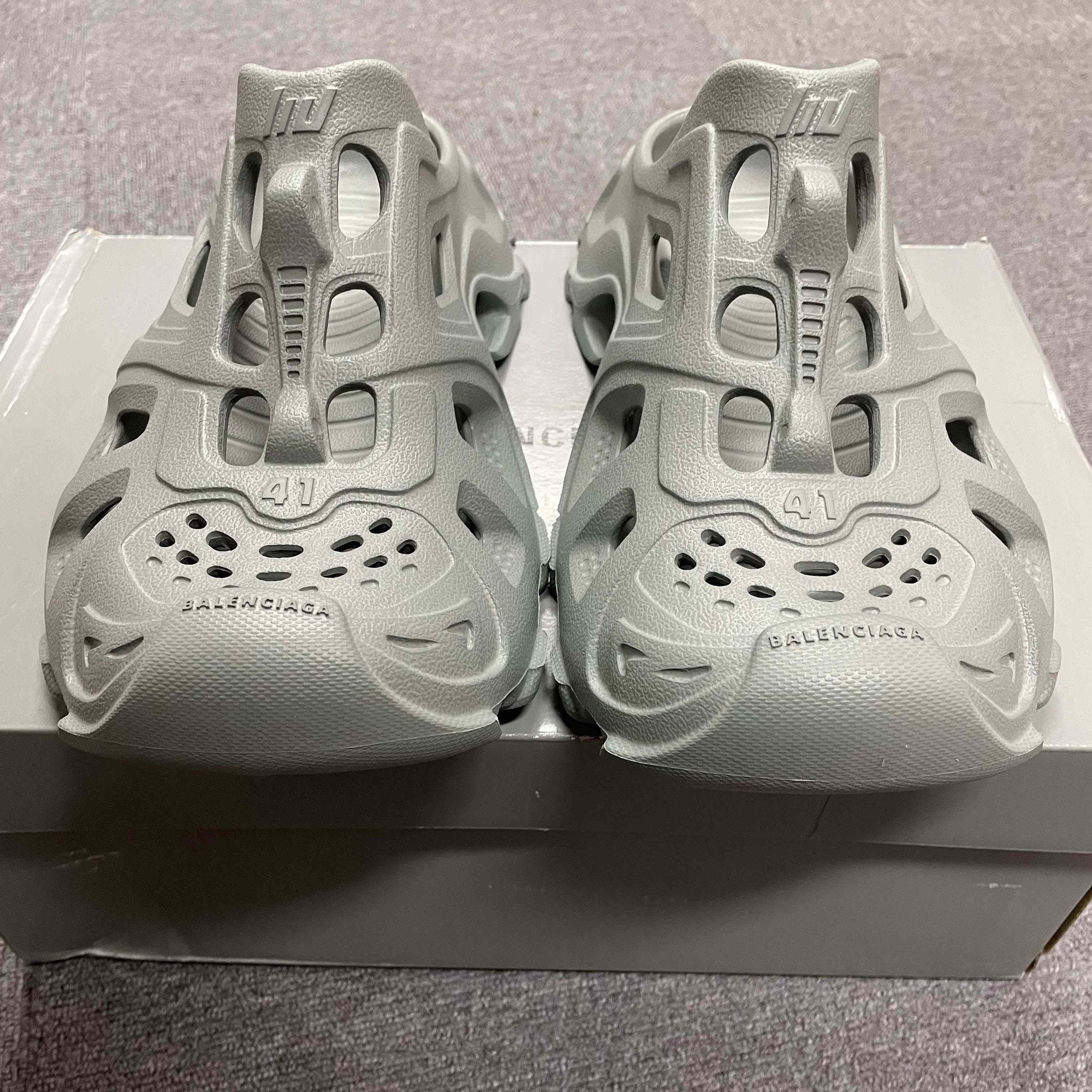 Balenciaga HD Mule In Grey  - DesignerGu