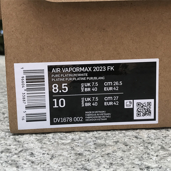 Nike Vapormax 2023 Flyknit Sneakers      DV1678-002 - DesignerGu