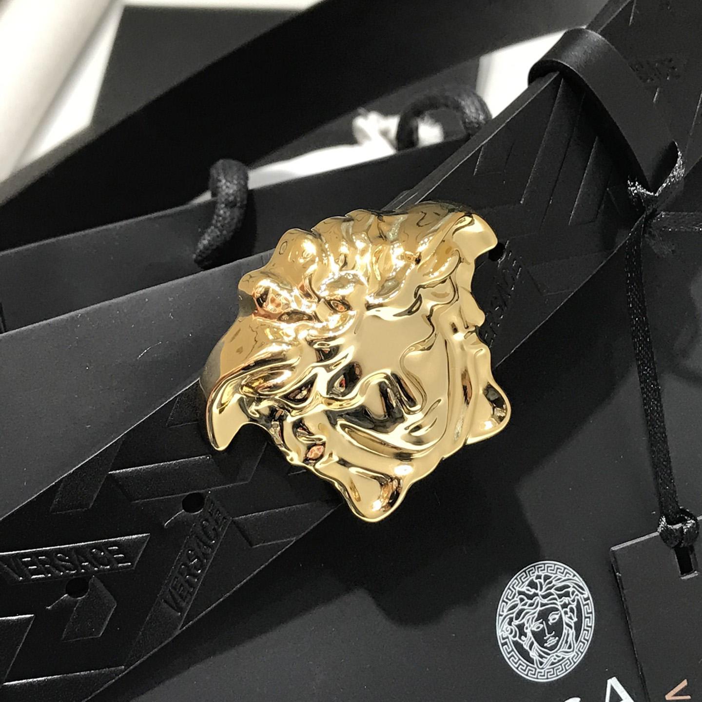 Versace Medusa Leathre Belt 38mm - 