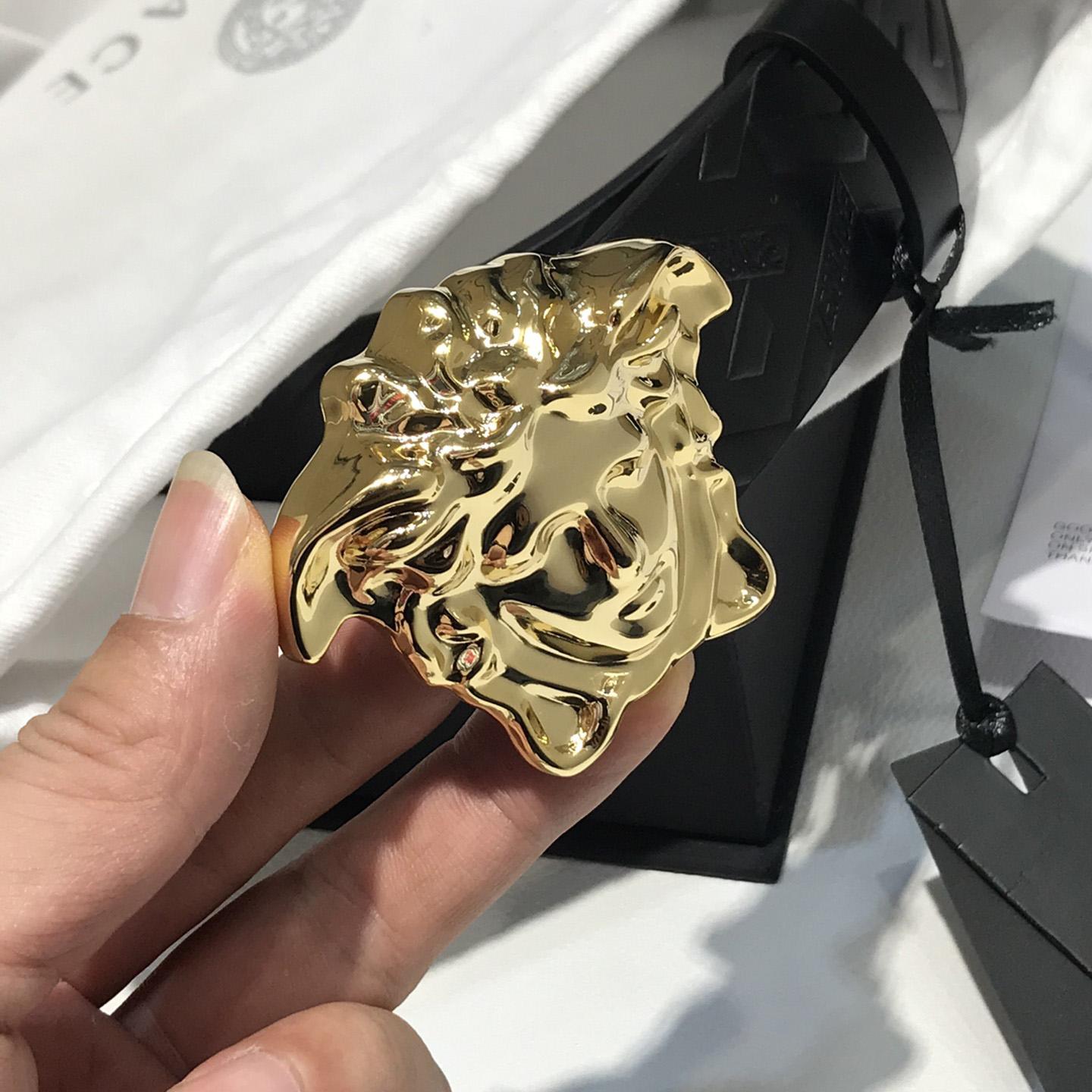 Versace Medusa Leathre Belt 38mm - 