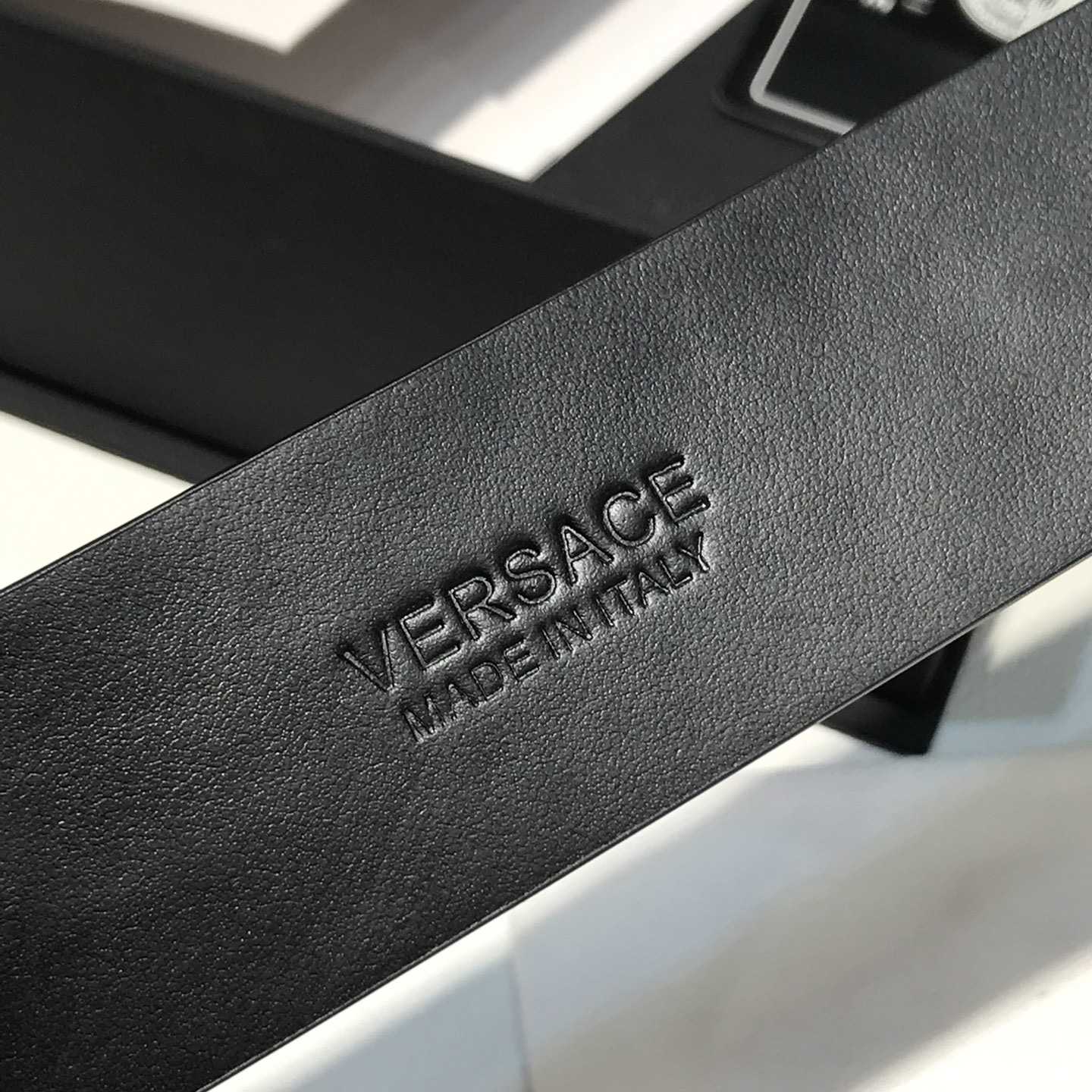 Versace Medusa Leathre Belt 38mm - 