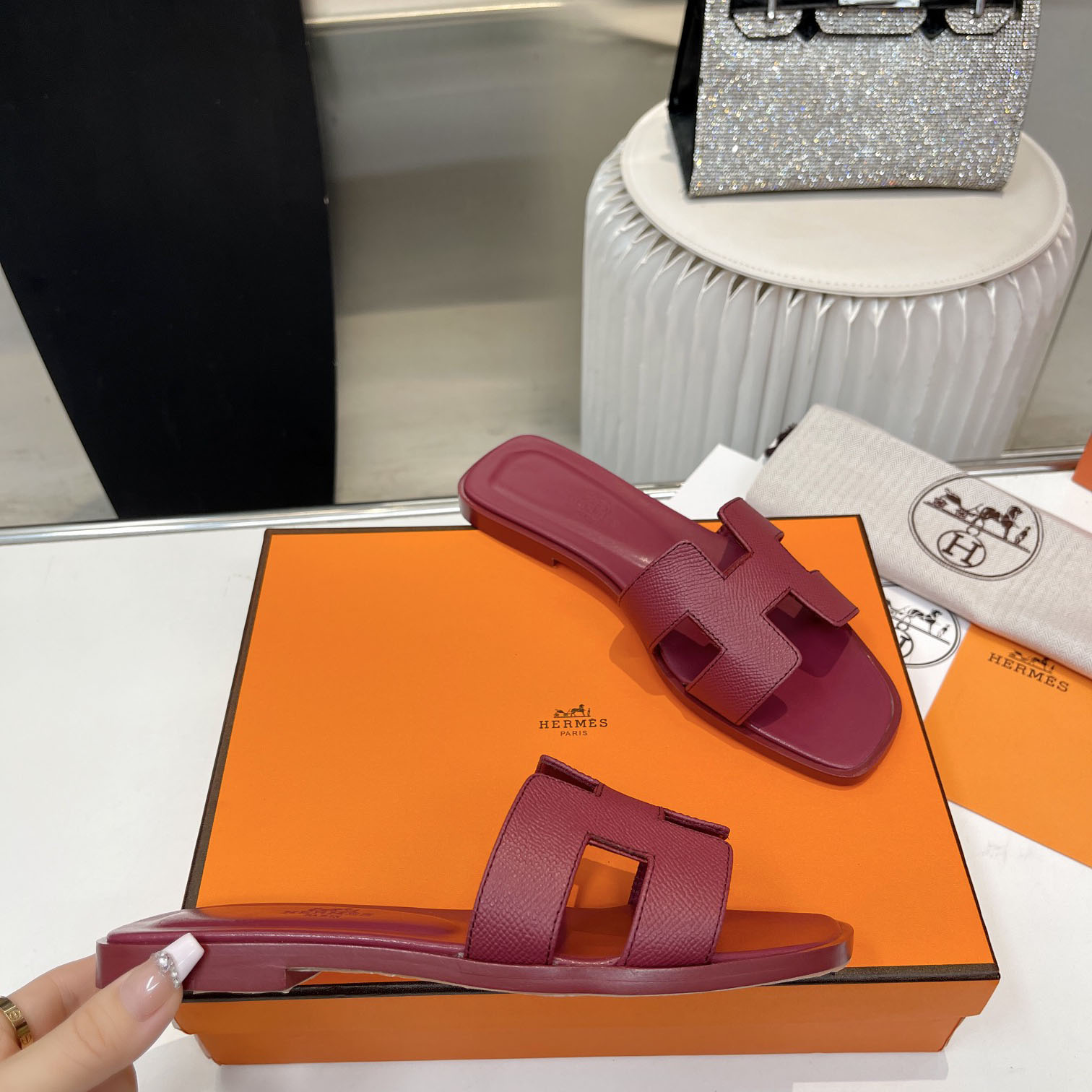 Hermes Oran Sandal - DesignerGu