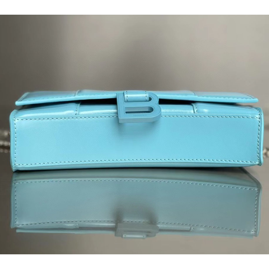 Balenciaga XS Hourglass Wallet Shoulder Bag  (19.3-11.9-4.8cm) - DesignerGu