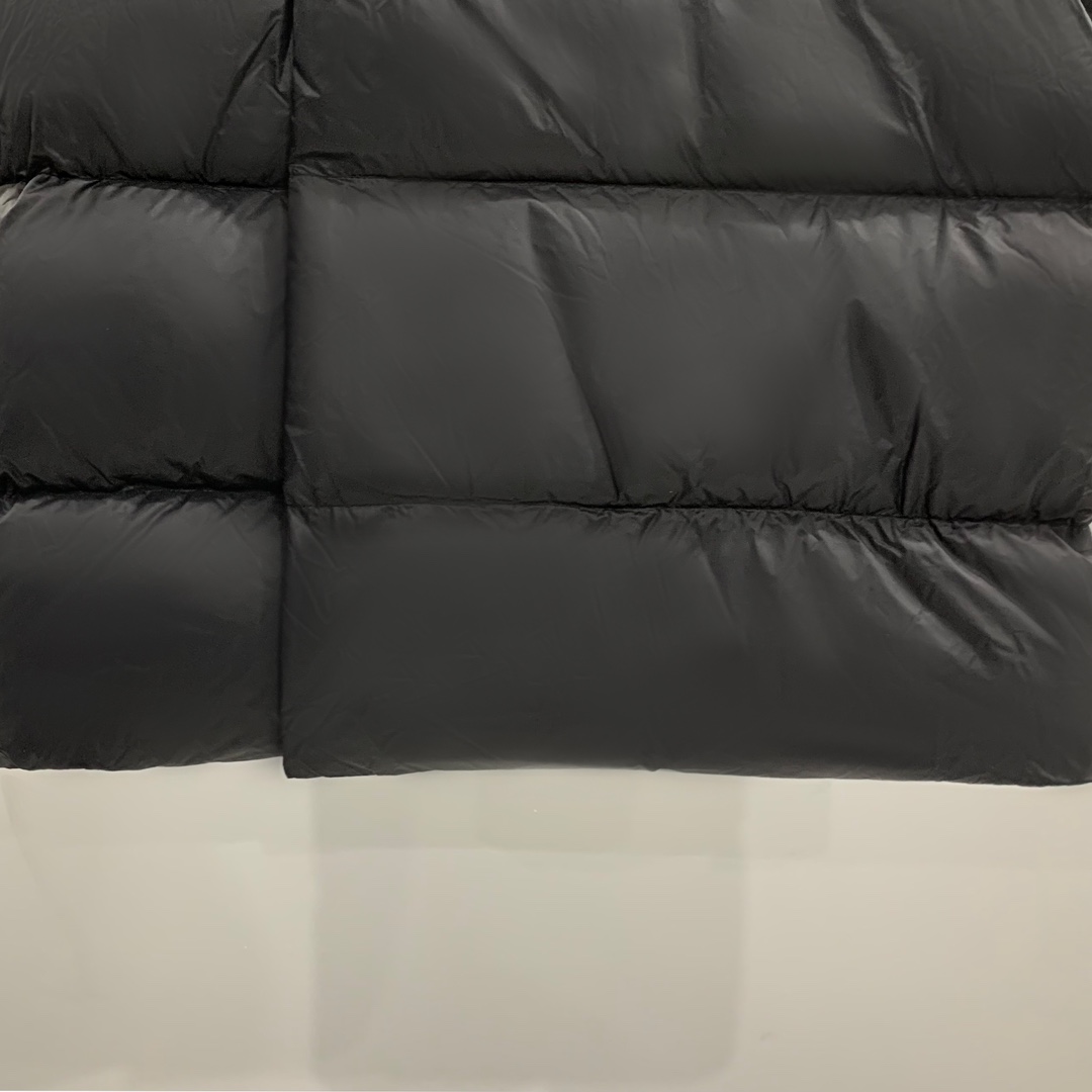 Rick Owens Black Padded Down Vest - 