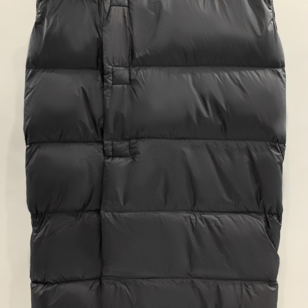 Rick Owens Black Padded Down Vest - 