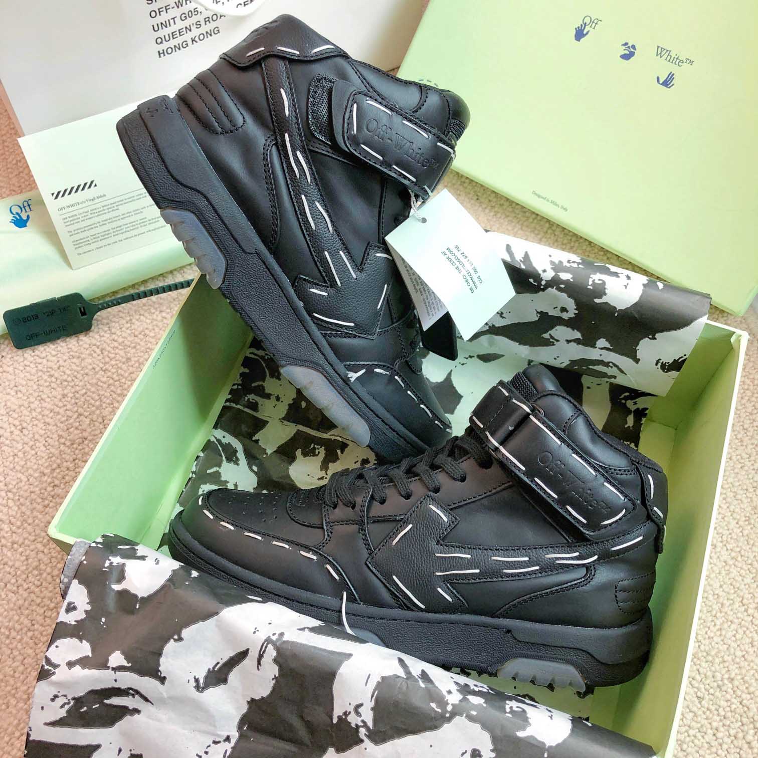 Off White Ooo Mid Sartorial Stitching - 