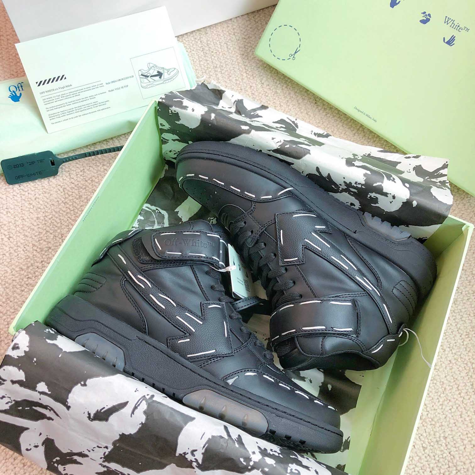 Off White Ooo Mid Sartorial Stitching - 
