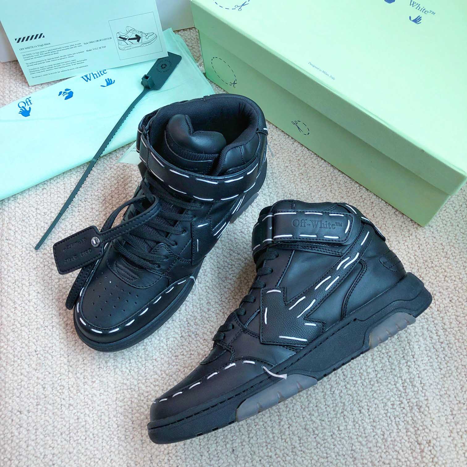 Off White Ooo Mid Sartorial Stitching - 