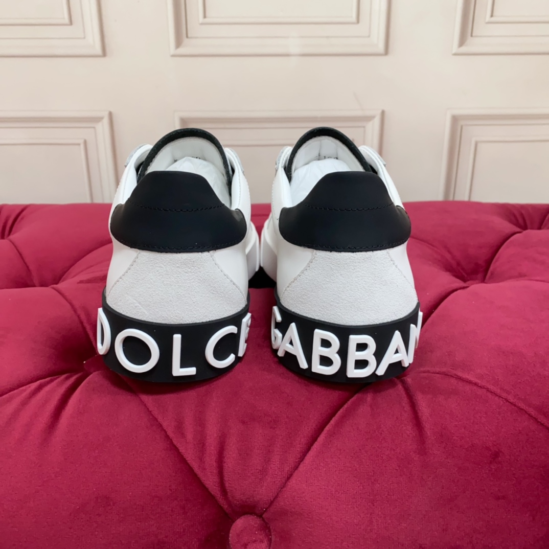 Dolce & Gabbana Calfskin Portofino Sneakers - 