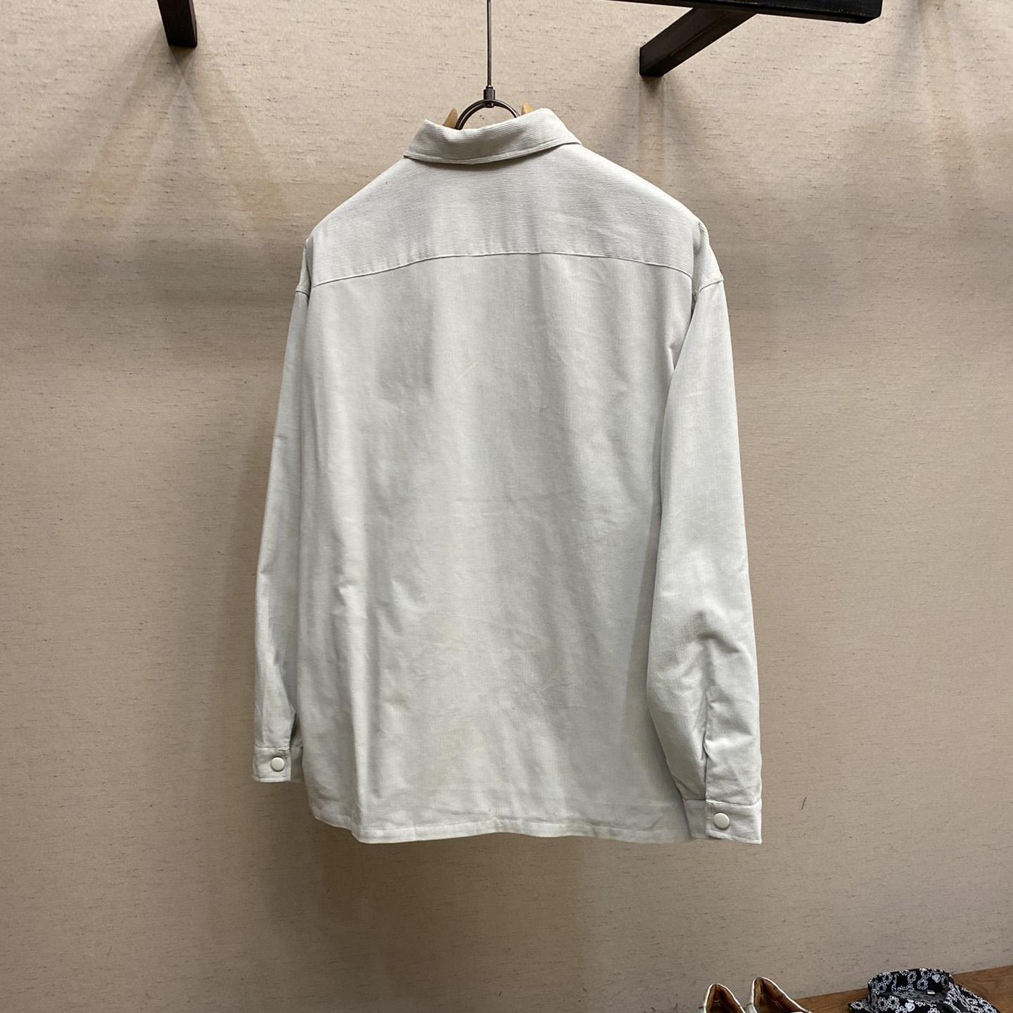 Prada Pinwale Corduroy Shirt - DesignerGu