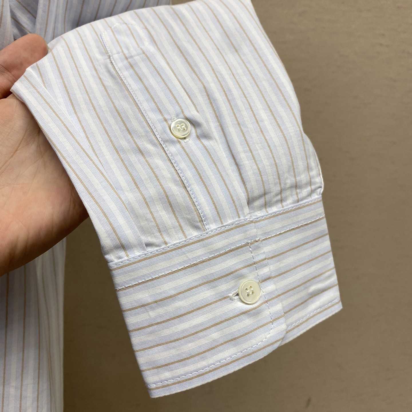 Maison Margiela Logo-print Asymmetric Shirt - 