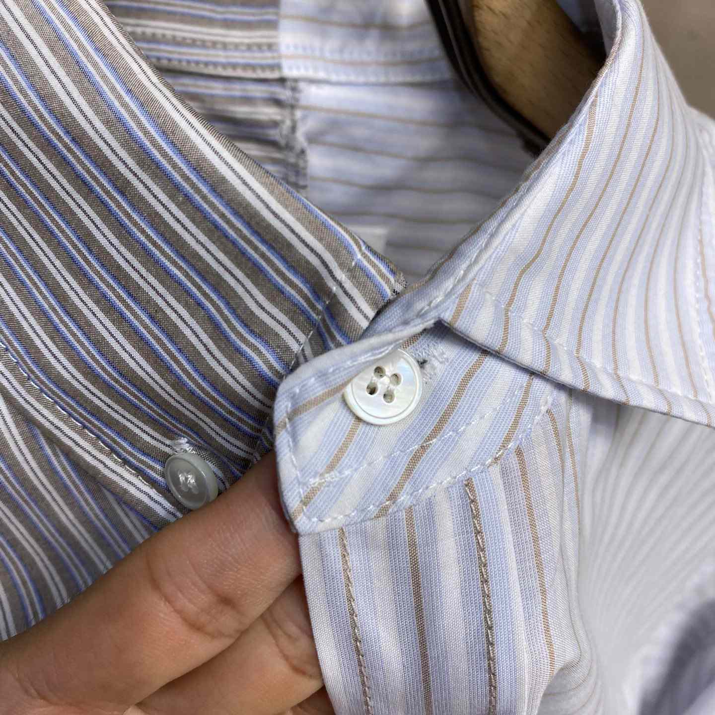 Maison Margiela Logo-print Asymmetric Shirt - 