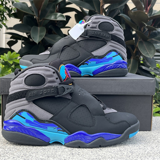 Air Jordan 8 Retro Aqua Sneakers     305381-025 - 