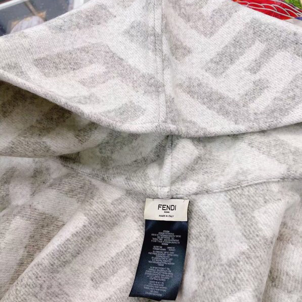 Fendi Cashmere Poncho - 
