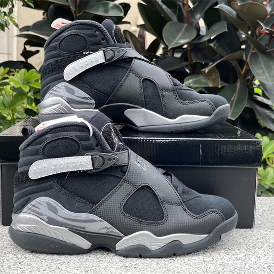 Air Jordan 8 Winterized “Gunsmoke” Sneakers      FD1334-001  - DesignerGu