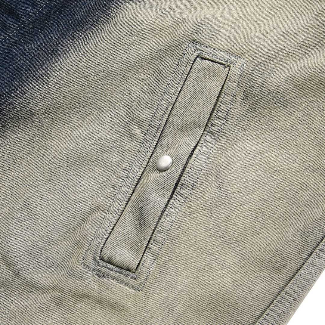 Rick Owens Drkshdw Faded Denim Jacket - 