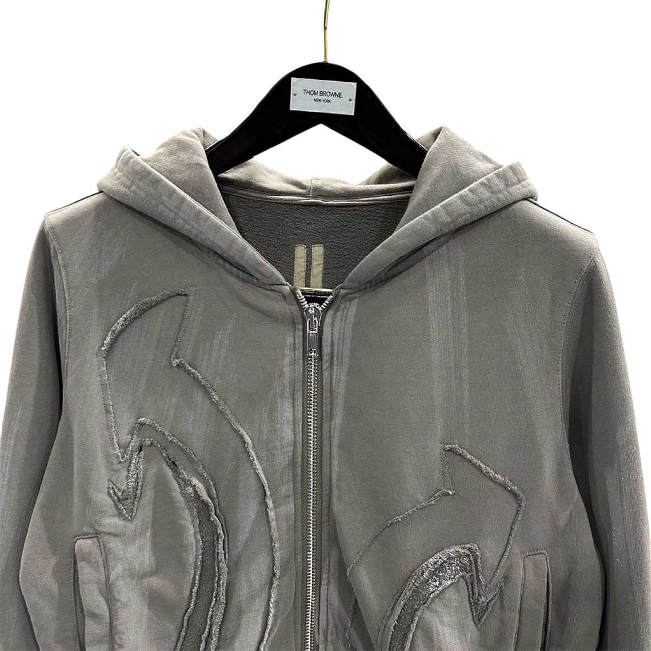 Rick Owens Drkshdw Cropped Zip-up Hoodie - 