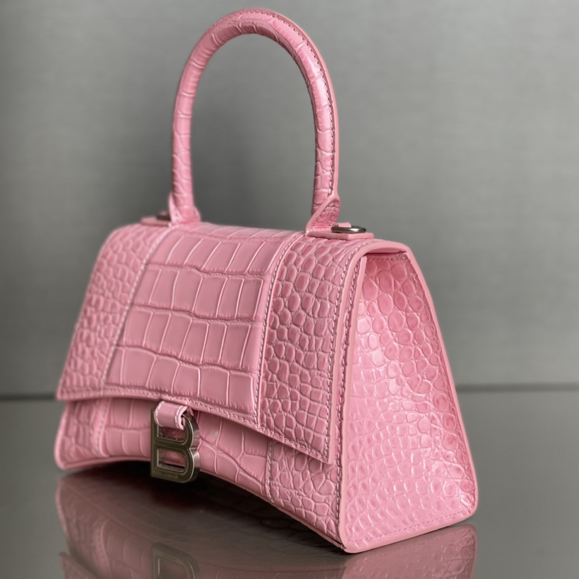 Balenciaga ‘Hourglass XS’ Shoulder Bag (19-21-8cm) - 