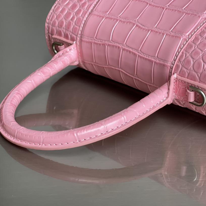 Balenciaga ‘Hourglass XS’ Shoulder Bag (19-21-8cm) - 