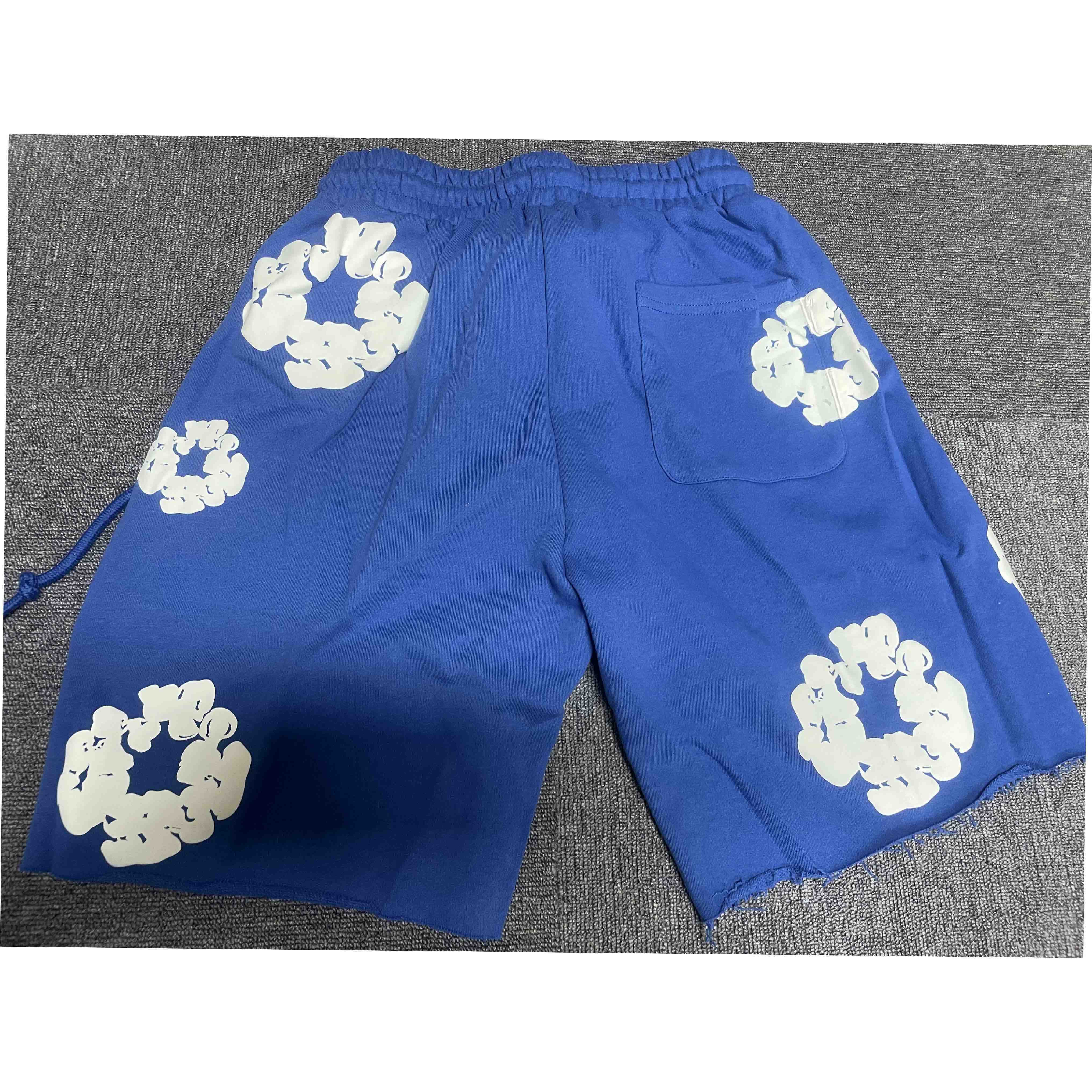 Denim Tears Cotton Wreath Sweat Shorts - 