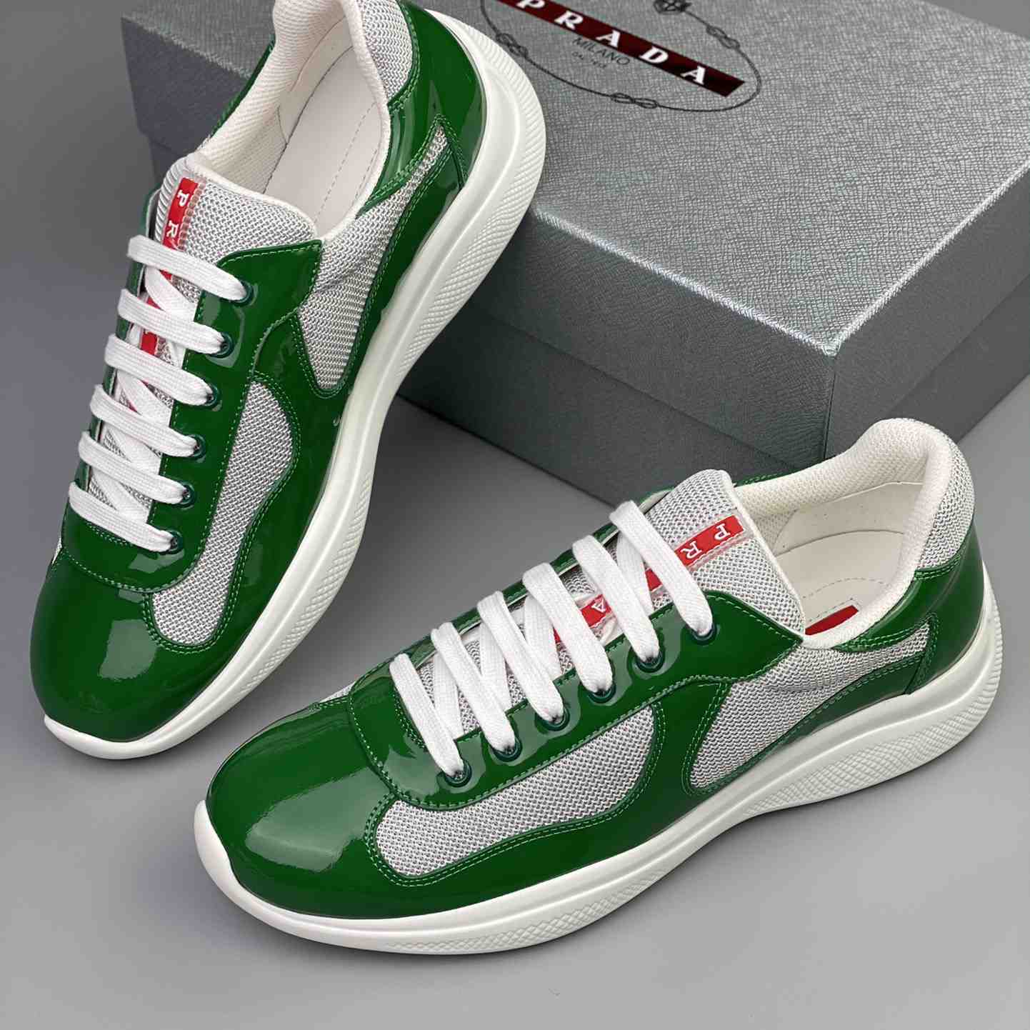 Prada Male America's Cup Sneaker  - 