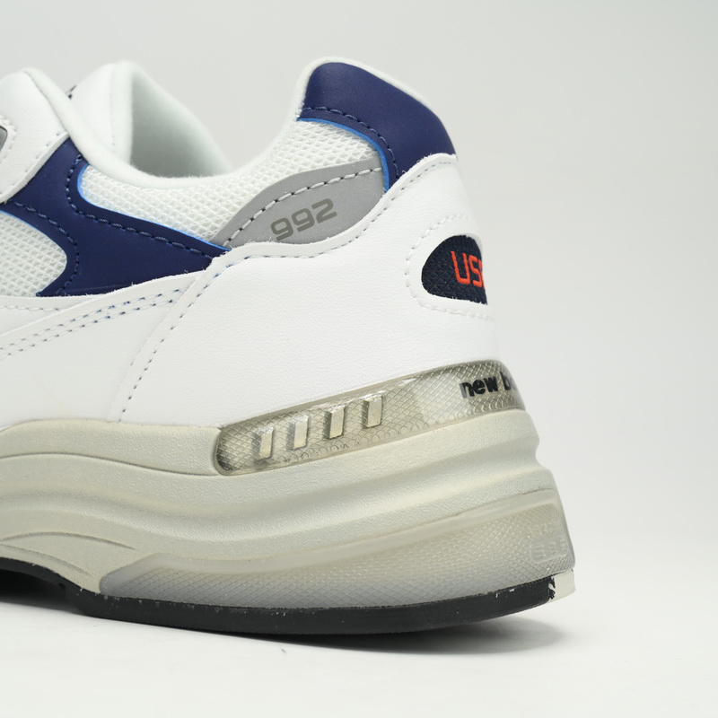 New Balance 992 White Blue Sneakers      M992EC  - 