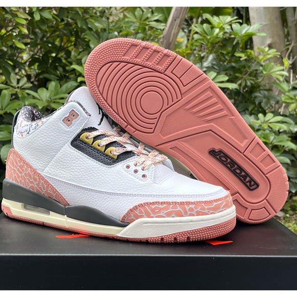 Jordan Air Jordan 3 "Vintage Flora" Sneakers   441140-100 - DesignerGu
