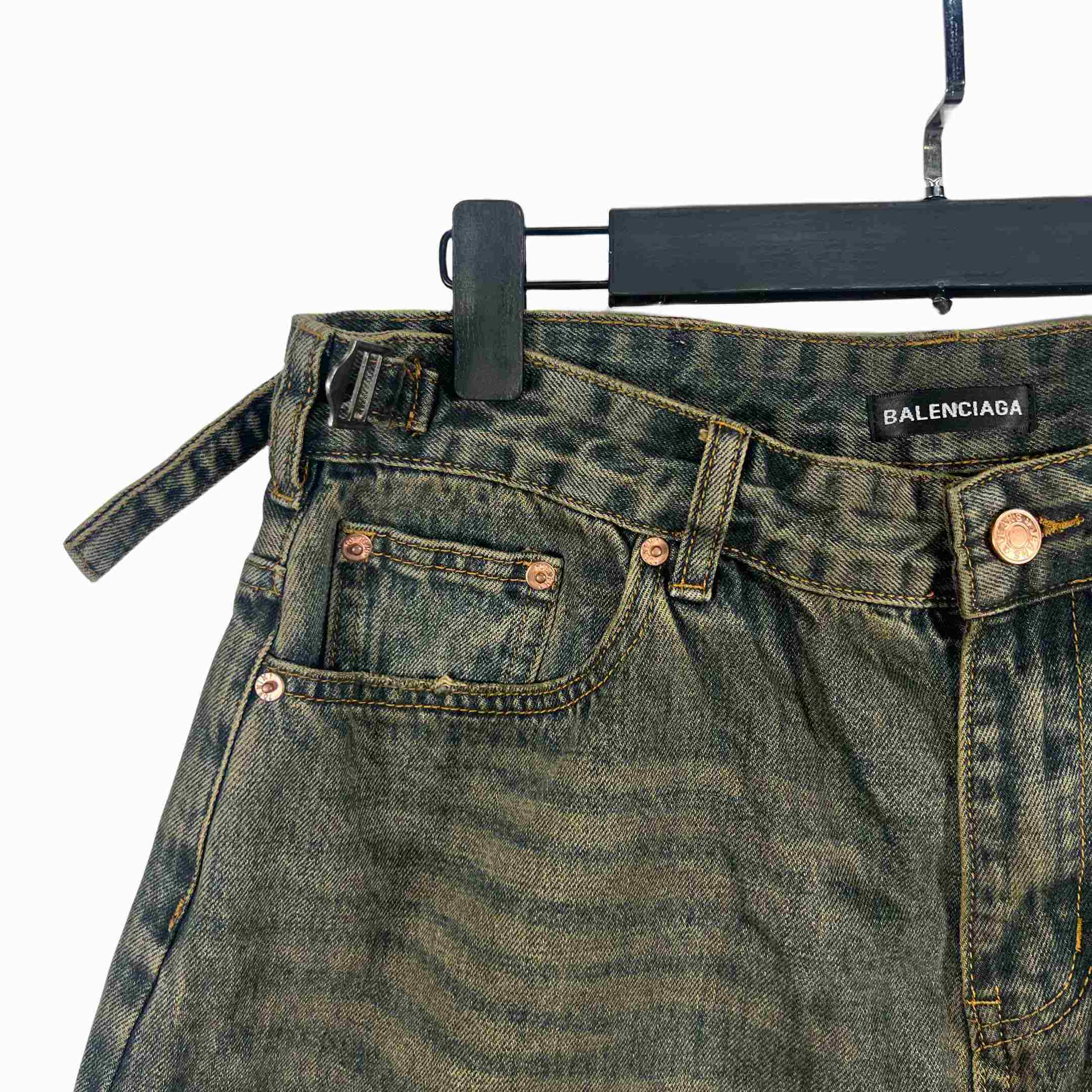 Balenciaga Denim Shorts - 