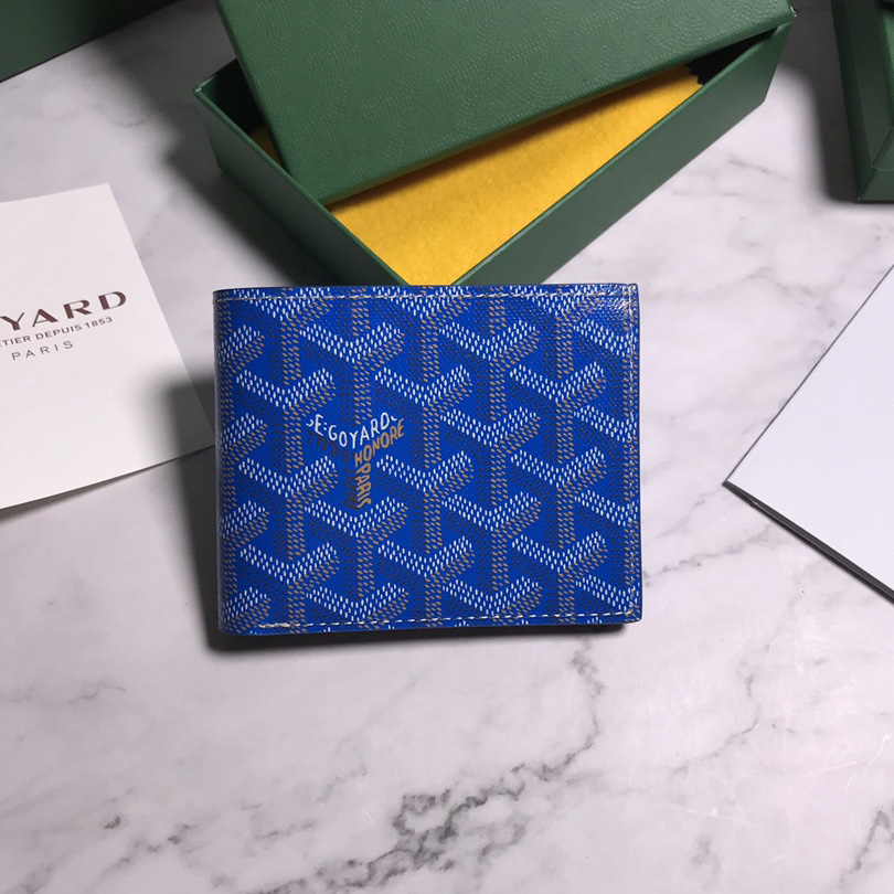 Goyard Short 6 Card Slots Billfold Wallet   (11-9cm) - 