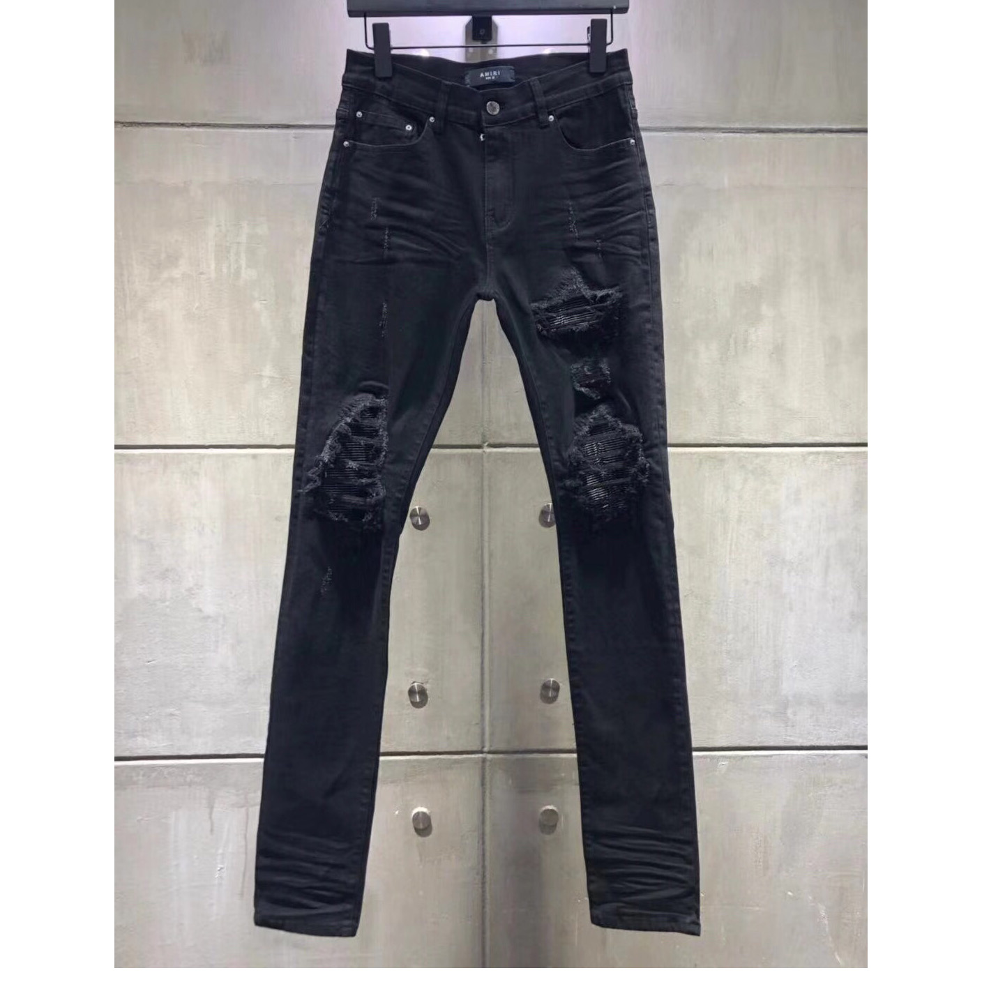 Amiri MX1 Ripped Skinny Jeans  (50% Off Sale) yf1192 - DesignerGu