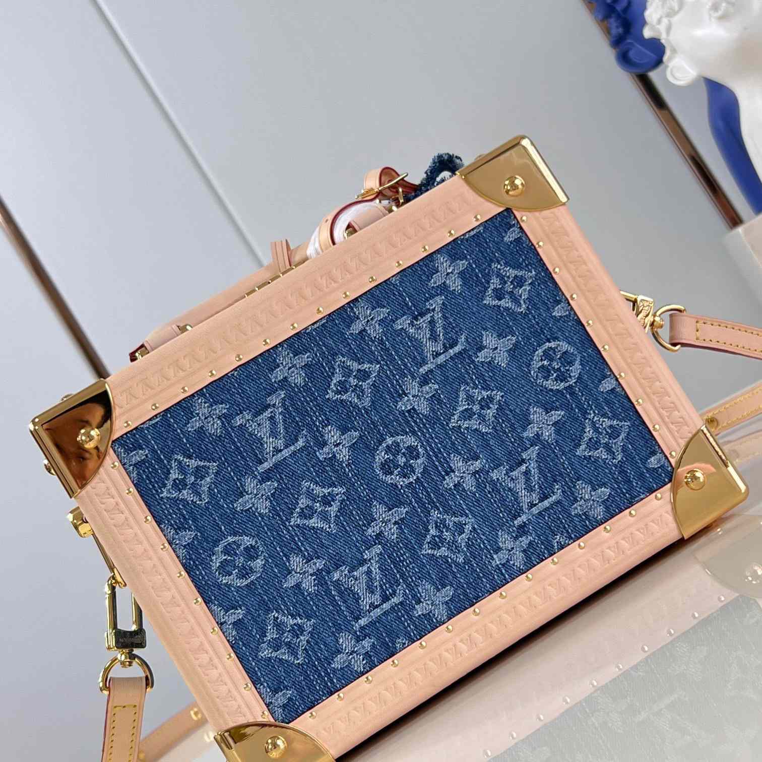 Louis Vuitton Petite Valise Denim Bleu  M24161 - 