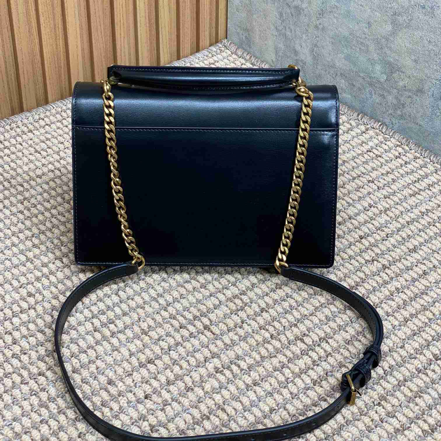 Saint Laurent Women Sunset Medium Leather Shoulder Bag （25*18*7cm） - 