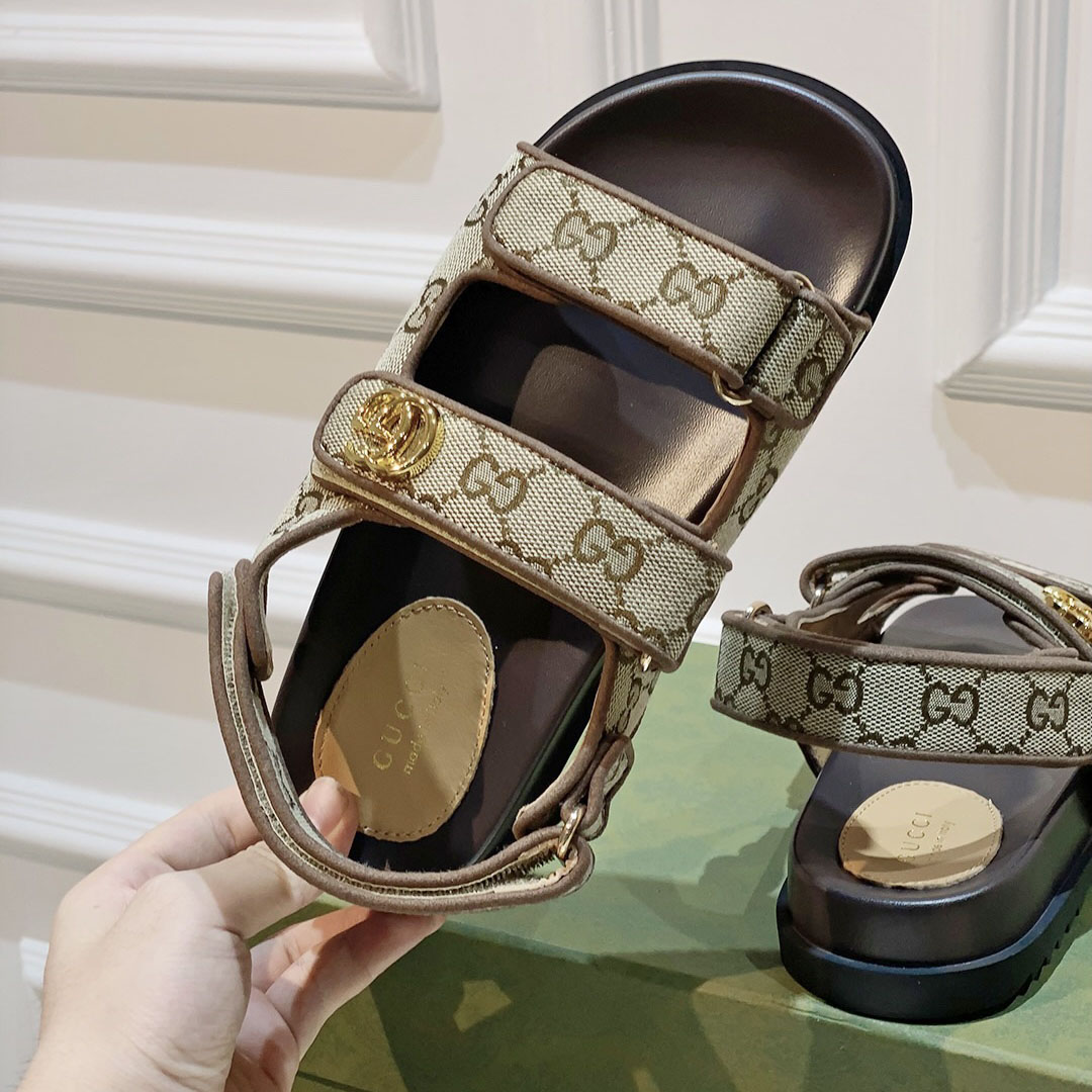 Gucci Women's Double G Sandal  - 