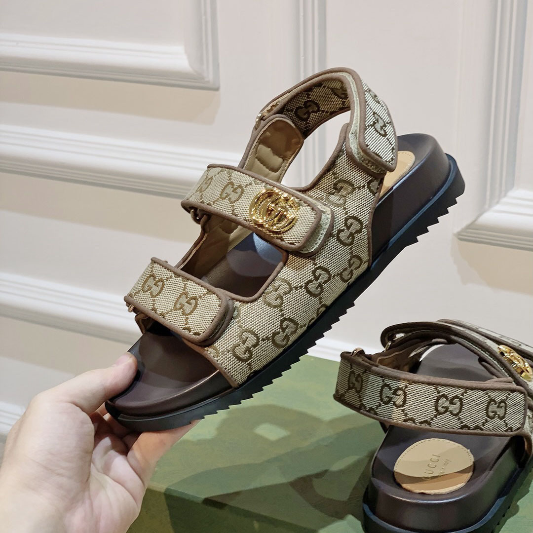 Gucci Women's Double G Sandal  - 