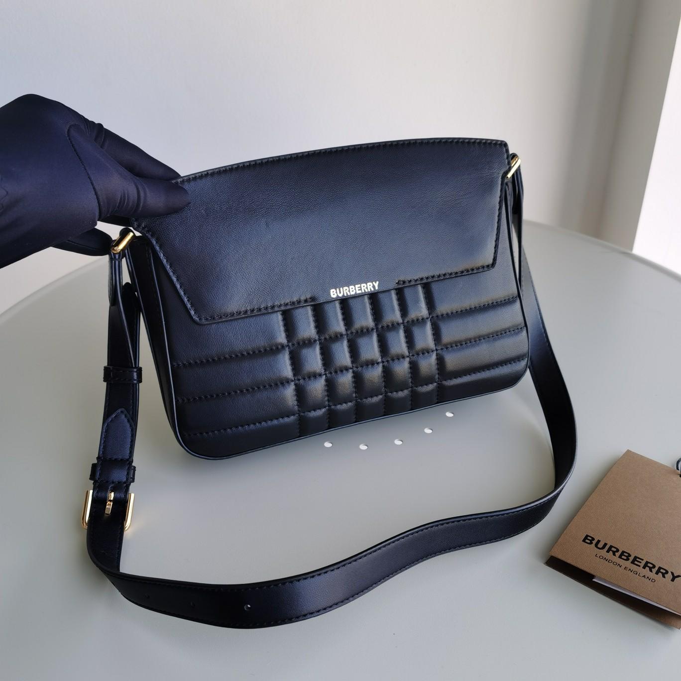 Burberry Catherine Quilted Shoulder Bag (24 x 5.5 x 17.5cm) - 