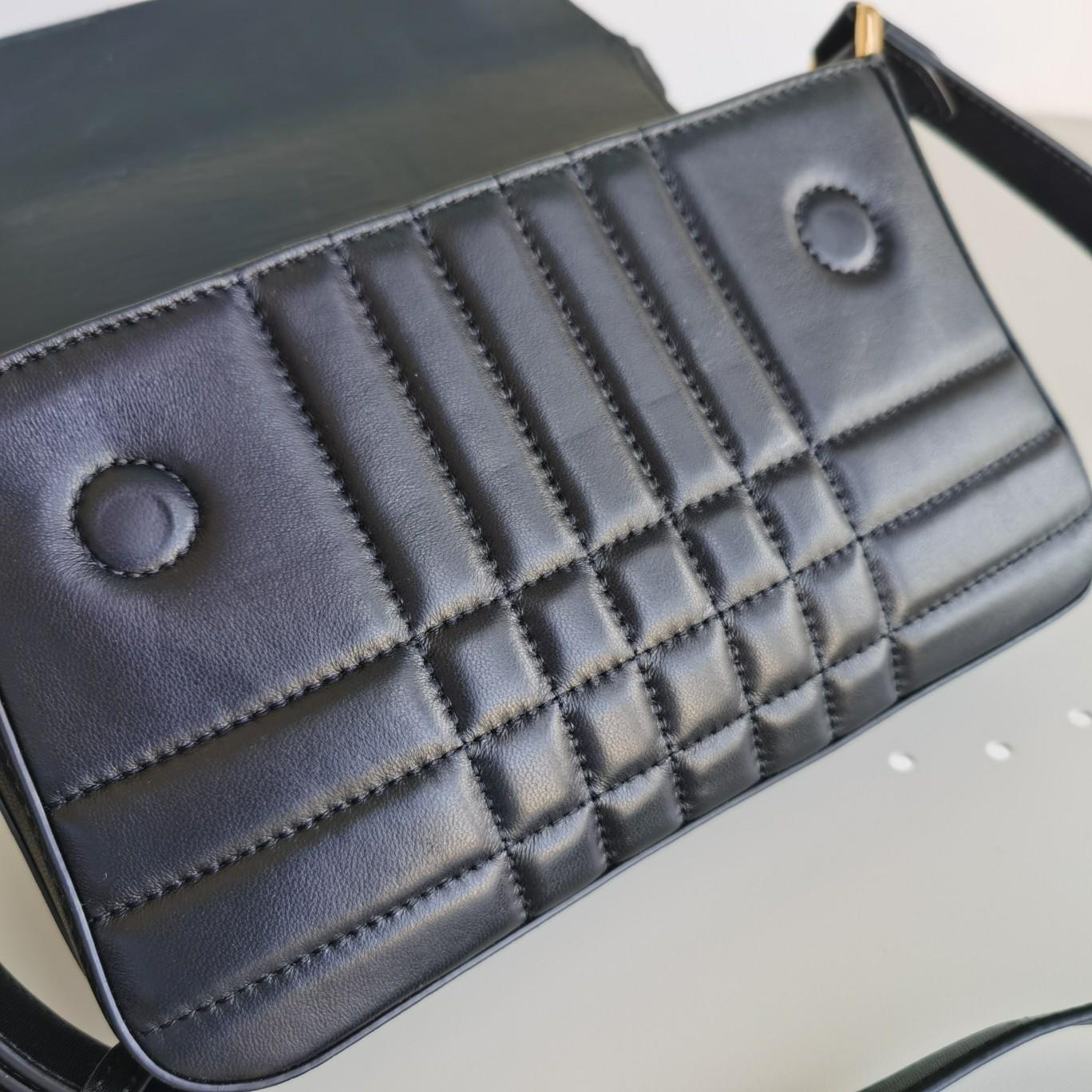 Burberry Catherine Quilted Shoulder Bag (24 x 5.5 x 17.5cm) - 